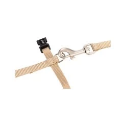 Beeztees Nylon Katzengeschirr Uni - Beige -Haustierprodukte beeztees nylon kattentuig uni beige 186637 0500 none