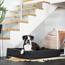 Bia Kunstleder-Bezug Taupe -Haustierprodukte bia kunstleer hoes taupe 164125 0500 none