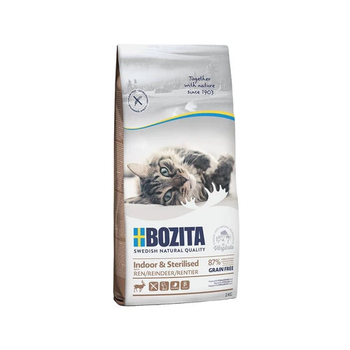 Bozita Indoor & Sterilised Grain Free Katzenfutter 1 Bozita Indoor & Sterilised Grain Free Katzenfutter