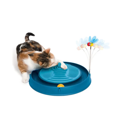 Catit Play Circuit Ball Toy With Catnip Massager – Bild 2