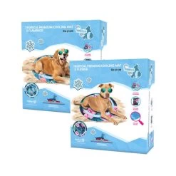 CoolPets Tropical Premium Cooling Mat -Haustierprodukte coolpets tropical premium cooling mat 195362 0500 none
