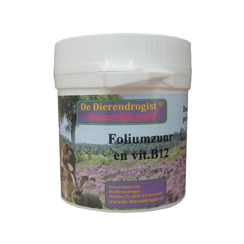 De Dierendrogist Folsäure Vitamin B12 1 De Dierendrogist Folsäure Vitamin B12