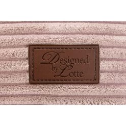 Designed By Lotte Hundekorb Ribbed -Haustierprodukte designed by lotte ribbed hondenmand roze 190400 0500 none