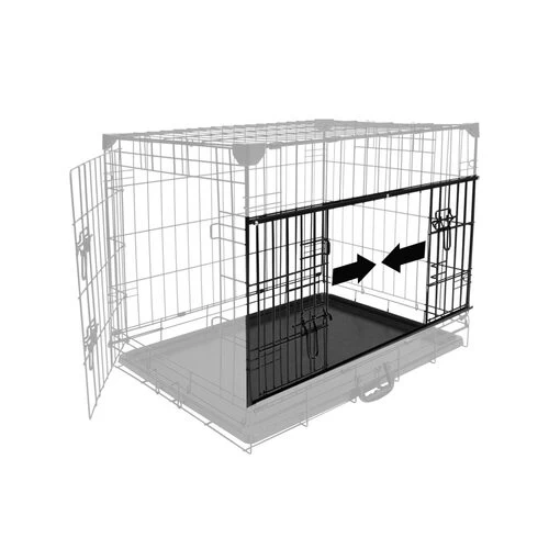 Duvo+ Hundekäfig Mit Schiebetür 3 Duvo+ Hundekäfig Mit Schiebetür – Bild 3