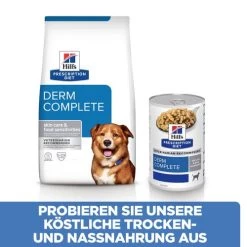 Hill's Derm Complete Nassfutter - Prescription Diet - Canine -Haustierprodukte hills derm complete natvoer prescription diet canine 211730 0500 none