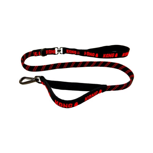 KONG Zero-Shock Leash - Schwarz 1 KONG Zero-Shock Leash - Schwarz