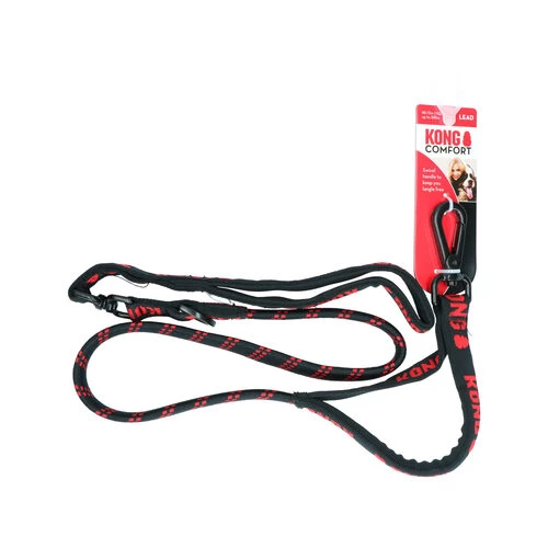 KONG Zero-Shock Leash - Schwarz 3 KONG Zero-Shock Leash - Schwarz - Image 3