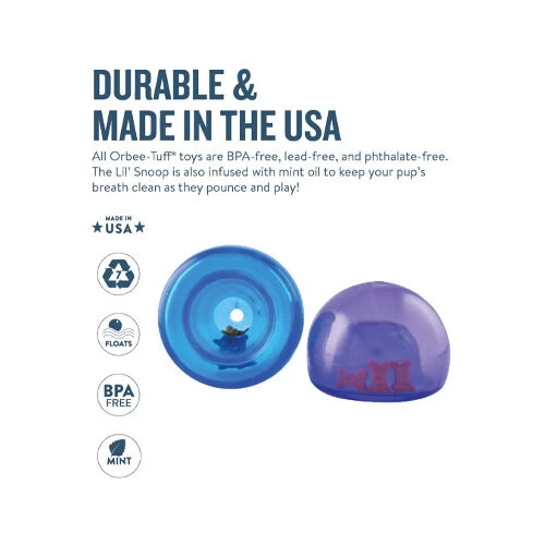 Planet Dog Orbee-Tuff Lil’ Snoop Toy 8 Planet Dog Orbee-Tuff Lil’ Snoop Toy - Image 8