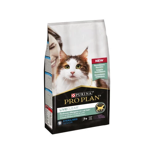 Purina Pro Plan LiveClear Sterilised Senior Cat 7+ Years 2 Purina Pro Plan LiveClear Sterilised Senior Cat 7+ Years - Image 2
