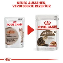 Royal Canin Ageing 12+ In Gravy - Katzenfutter -Haustierprodukte royal canin ageing 12 in gravy kattenvoer 127694 0500 none