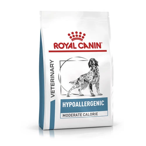 Royal Canin Hypoallergenic Moderate Calorie Hund 1 Royal Canin Hypoallergenic Moderate Calorie Hund