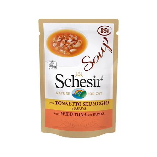 Schesir Katzensuppe - Thunfisch & Papaya 1 Schesir Katzensuppe - Thunfisch & Papaya