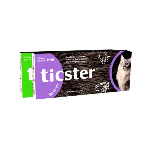 Ticster Spot-on Katze 4-8 Kg 2 Ticster Spot-on Katze 4-8 Kg - Image 2