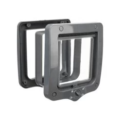 Trixie 4-Wege Freilauftür Mit Tunnel -Haustierprodukte trixie 4 weg kattenluik met tunnel 155281 0500 none