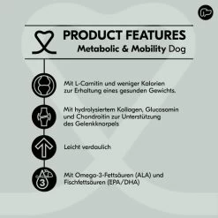 Vetality Metabolic & Mobility - Hundefutter -Haustierprodukte vetality metabolic mobility hondenvoer 182008 0500 none