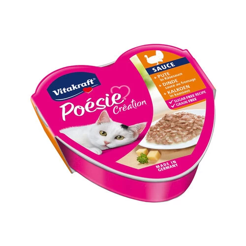 Vitakraft Poésie Pute In Käsesauce 1 Vitakraft Poésie Pute In Käsesauce